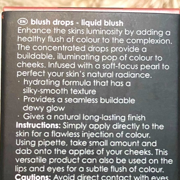 🌟SUNSET KISS BLUSH DROPS🌟 NIB use on lips & eyes too. - Picture 2 of 4